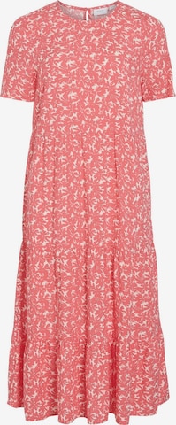 Robe VILA en beige : devant