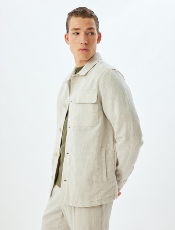 Koton Tussenjas in Beige: voorkant