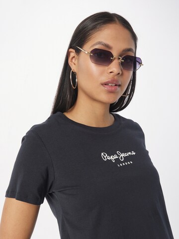 Pepe Jeans T-Shirt 'WENDY' in Schwarz