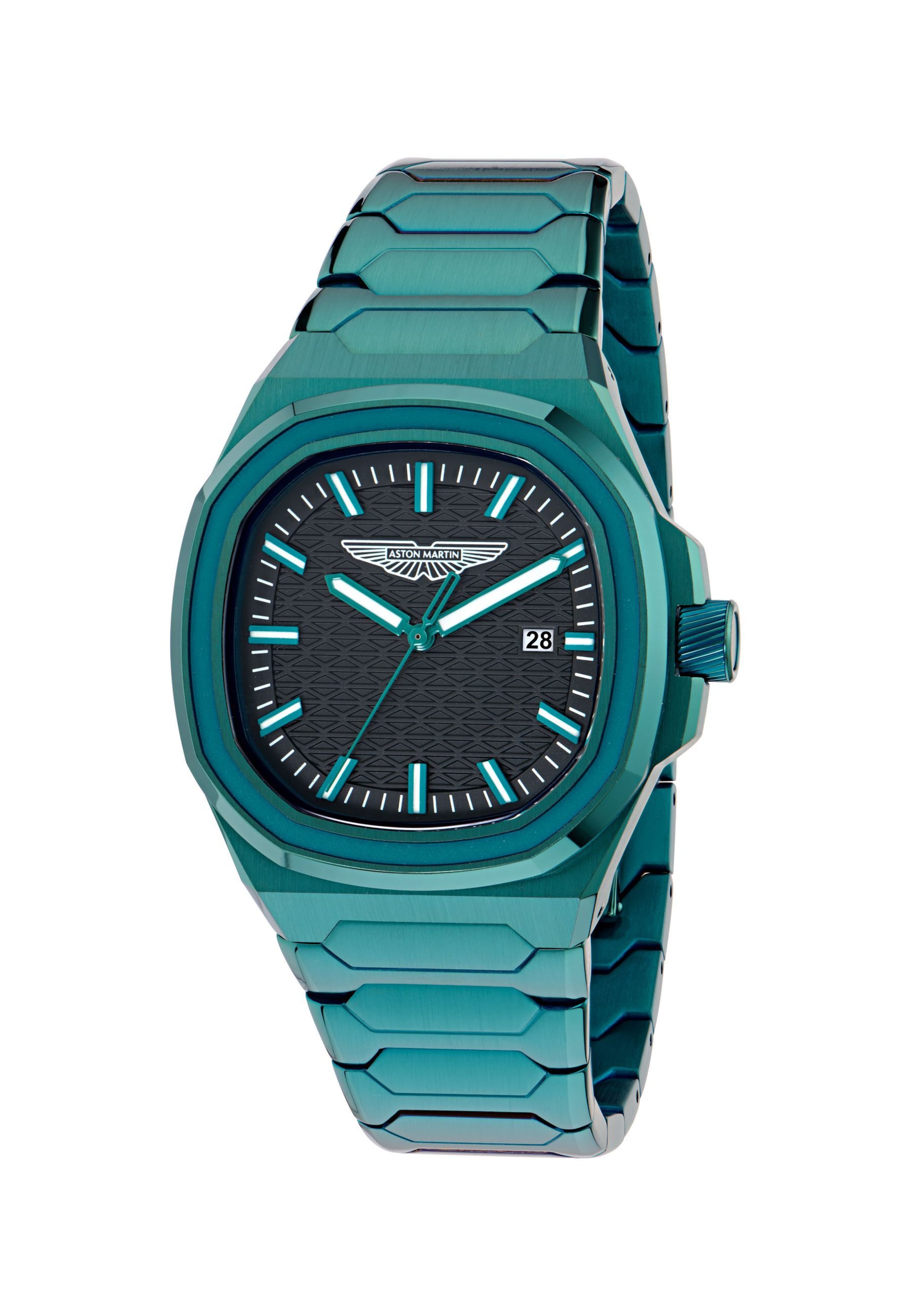 Orologio analogico di Aston Martin in blu