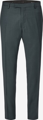 HECHTER PARIS Regular Pleated Pants in Green: front