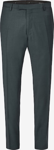 HECHTER PARIS Pleated Pants in Green: front