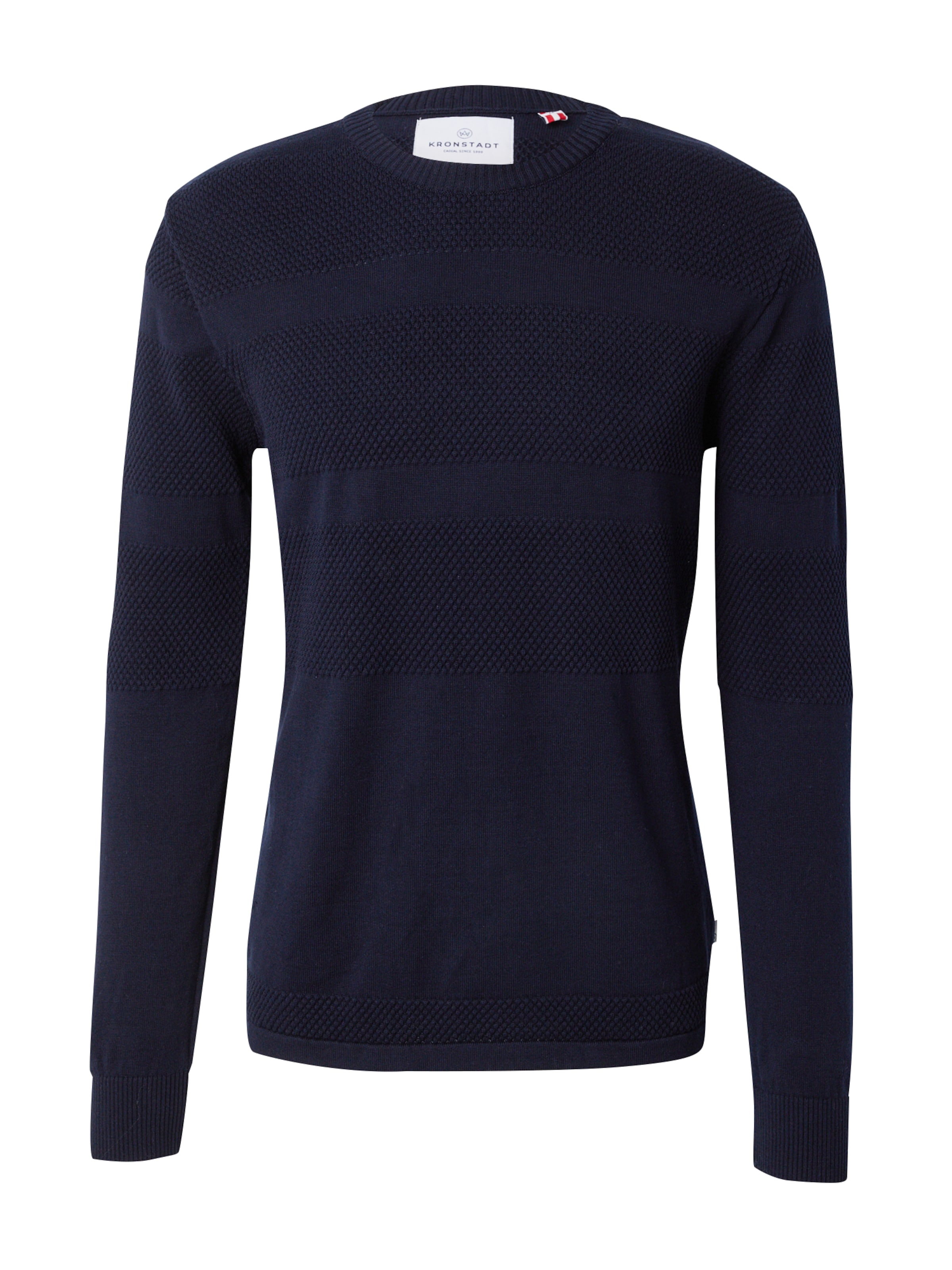 Kronstadt Sweater 'Hannes' in Blue: front