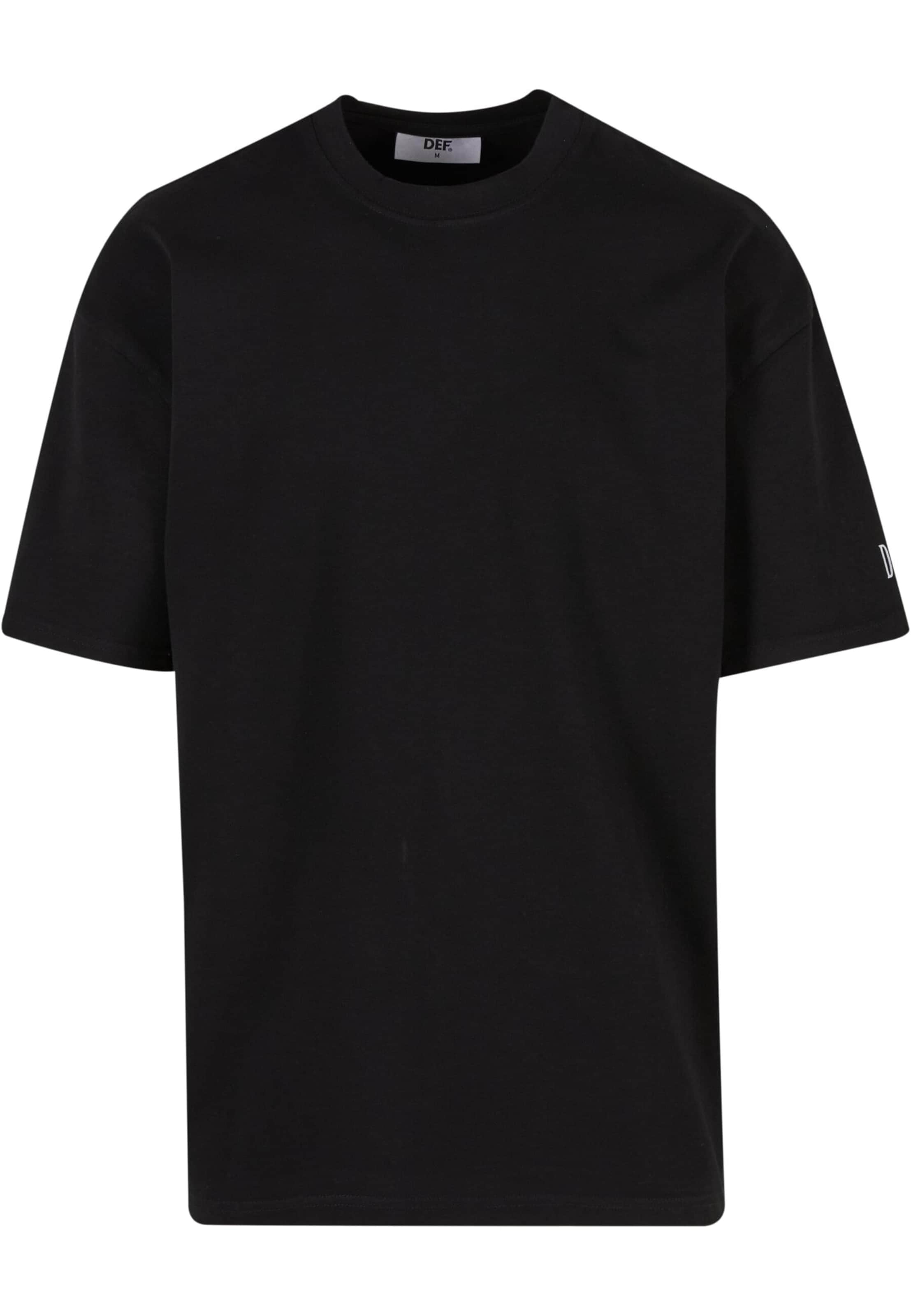 DEF Shirt in Schwarz: Vorderseite