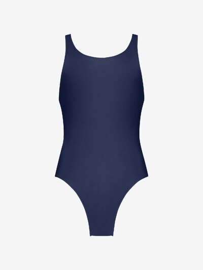 WALLIEN Sportbadpak 'Liberty Racerback' in XS in de kleur Blauw, Productweergave