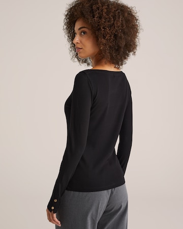 WE Fashion Shirt in Zwart