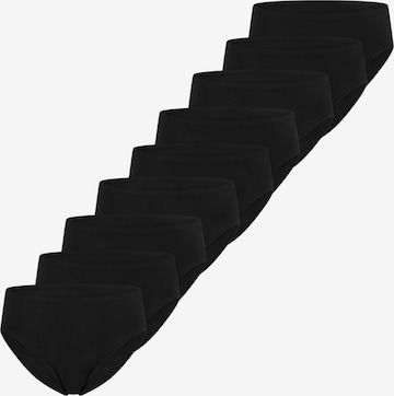 SCHIESSER Slip 'Essentials Cotton' in Schwarz: Vorderseite