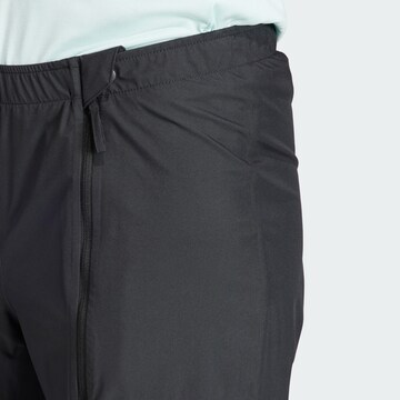 ADIDAS TERREX Loosefit Outdoorhose in Schwarz