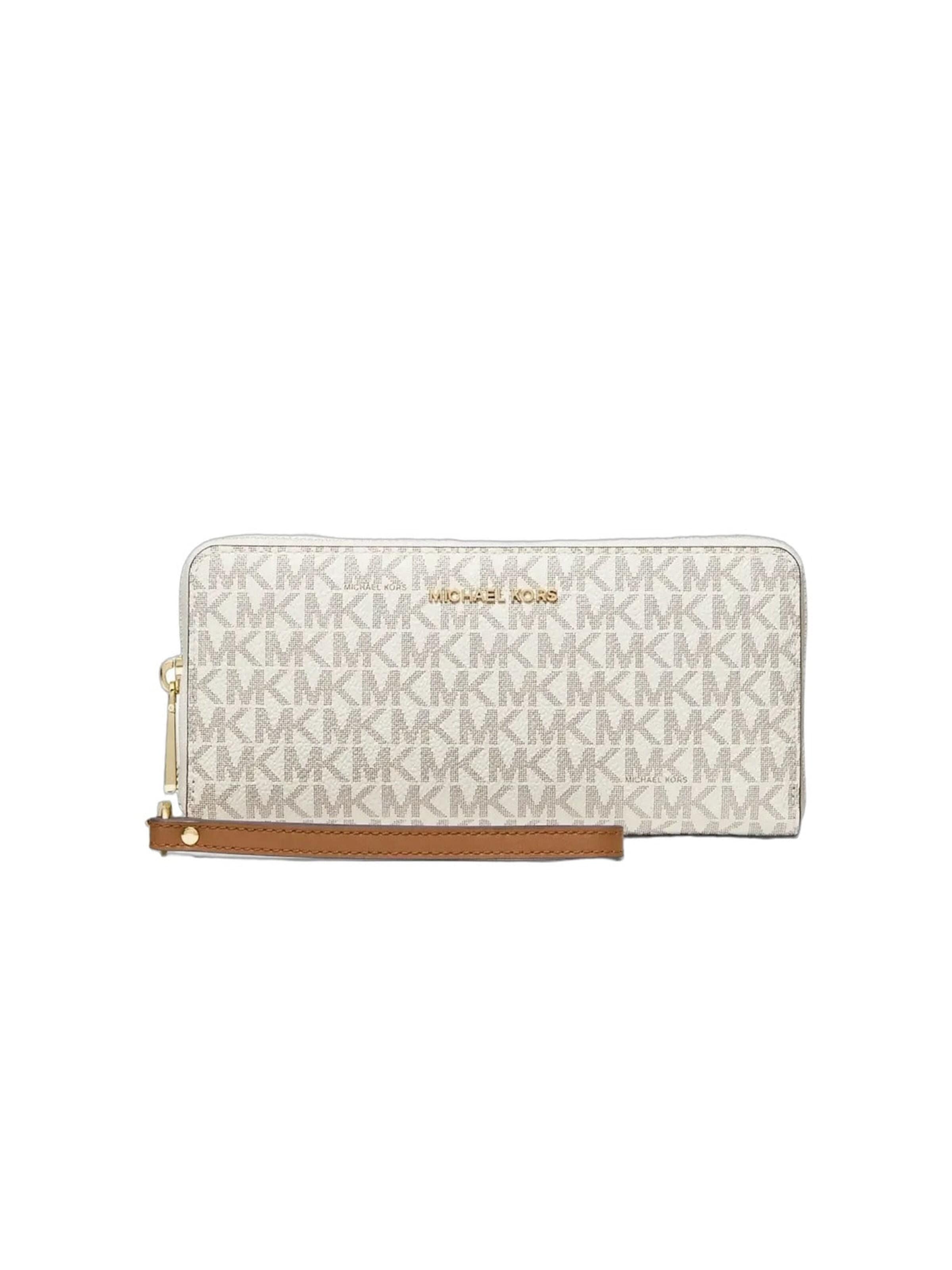 MICHAEL Michael Kors Tegnebog 'Jet Set' i beige: forside