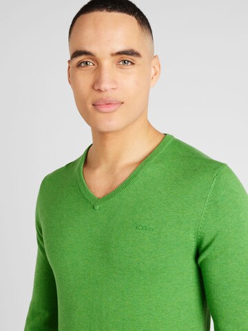 Pull-over s.Oliver en vert