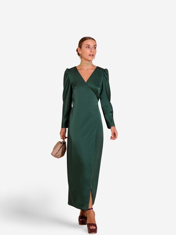 THE-ARE - Vestido en verde: frente