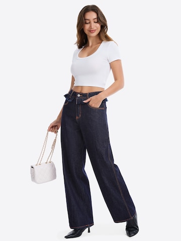 Imily Bela Loosefit Jeans i blå