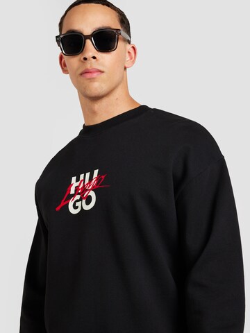 HUGO Sweatshirt 'Dlogonty' i svart