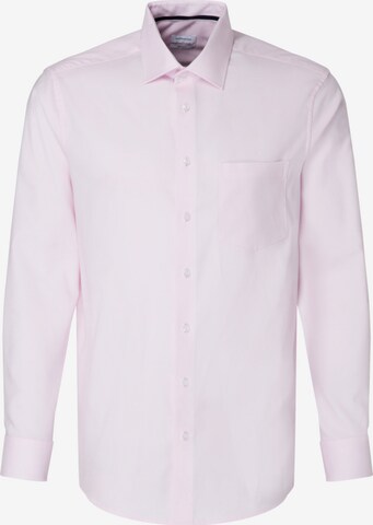 SEIDENSTICKER Button Up Shirt in Pink: front