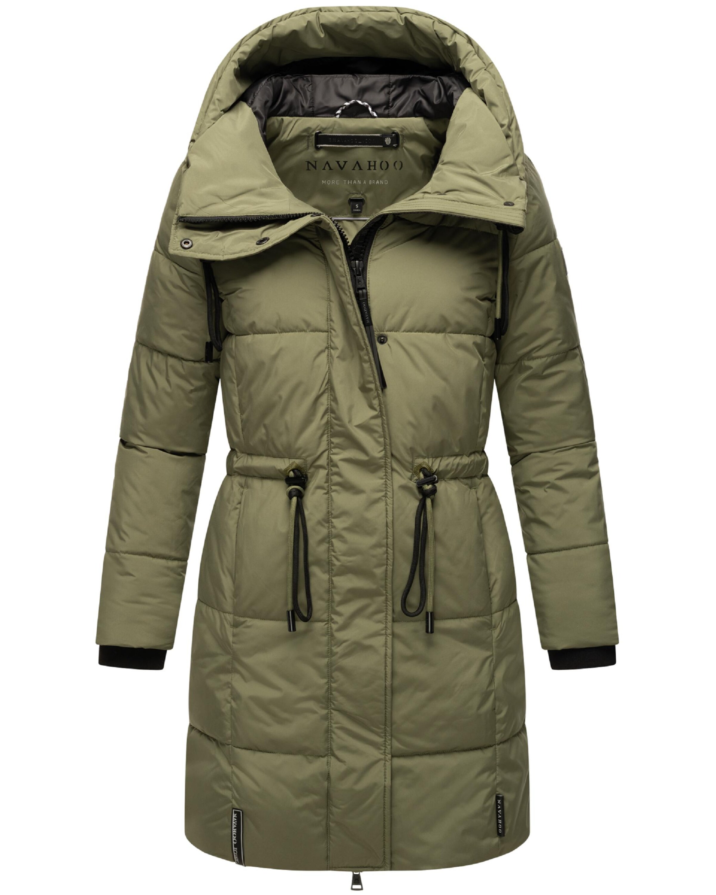 NAVAHOO Зимнее пальто &#x27;Zuckertatze XIV&#x27; в Зеленый