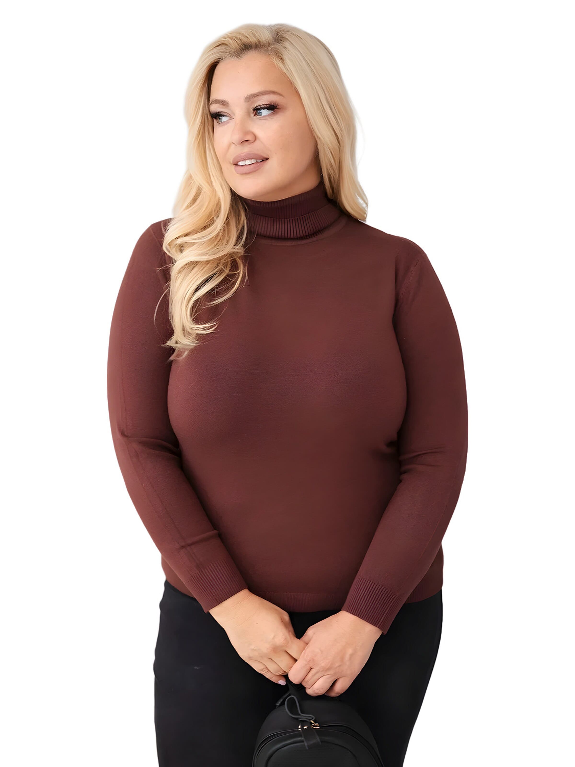 Lumera Pullover 'Velo'‌ in Braun: Vorderseite