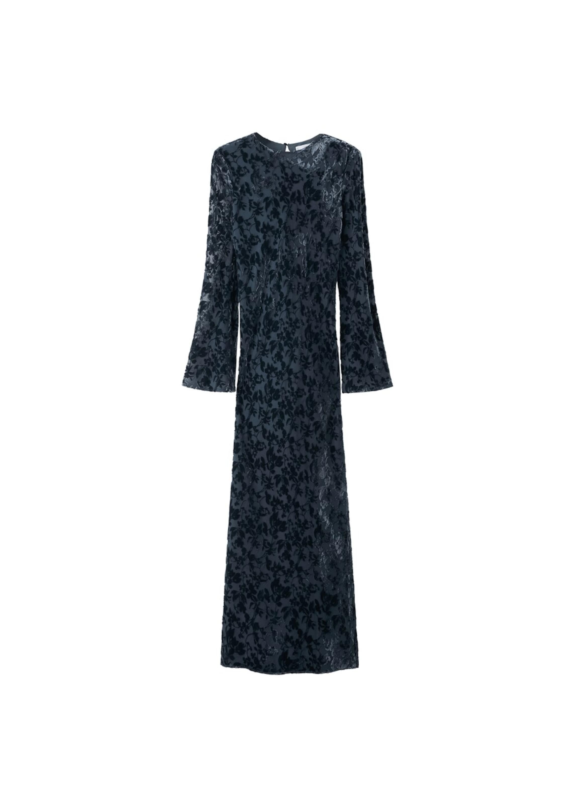 MANGO Kleid 'Salva-a' in Blau: Vorderseite