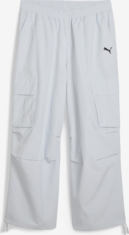 Regular Pantalon de sport PUMA en gris : devant
