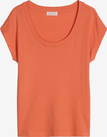 T-shirt Marc O'Polo en orange : devant