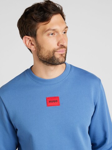 HUGO Sweatshirt 'Diragol212' in Blue