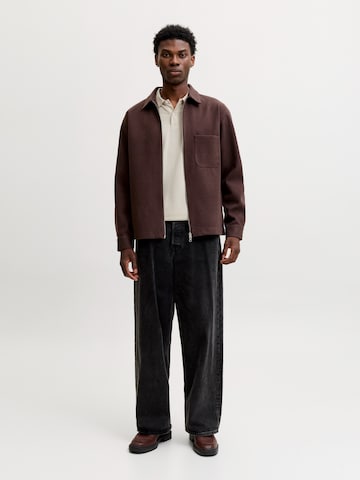JACK & JONES Tričko 'JJKANE' – béžová