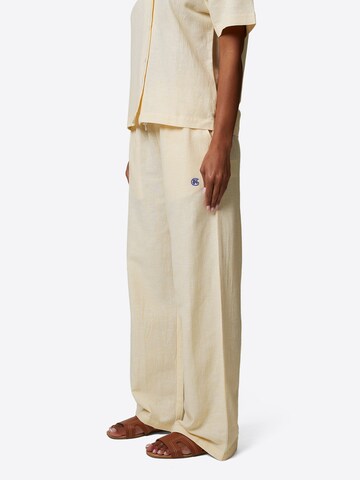 Wide Leg Pantalon Good For Nothing en jaune