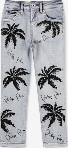 Jeans di Philipp Plein in blu: frontale