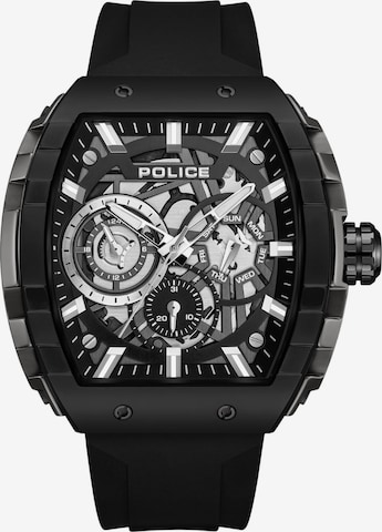 POLICE Analog watch 'Flash' in Black: front