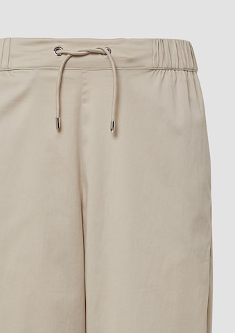 s.Oliver BLACK LABEL Wide leg Pants in Beige