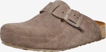 HAFLINGER Slipper in Brown: front