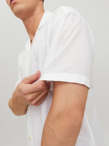 JACK & JONES Comfort Fit Hemd 'JWHSummer' in Weiß