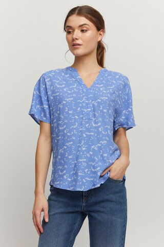 b.young Blouse 'JOELLA' in Blue: front