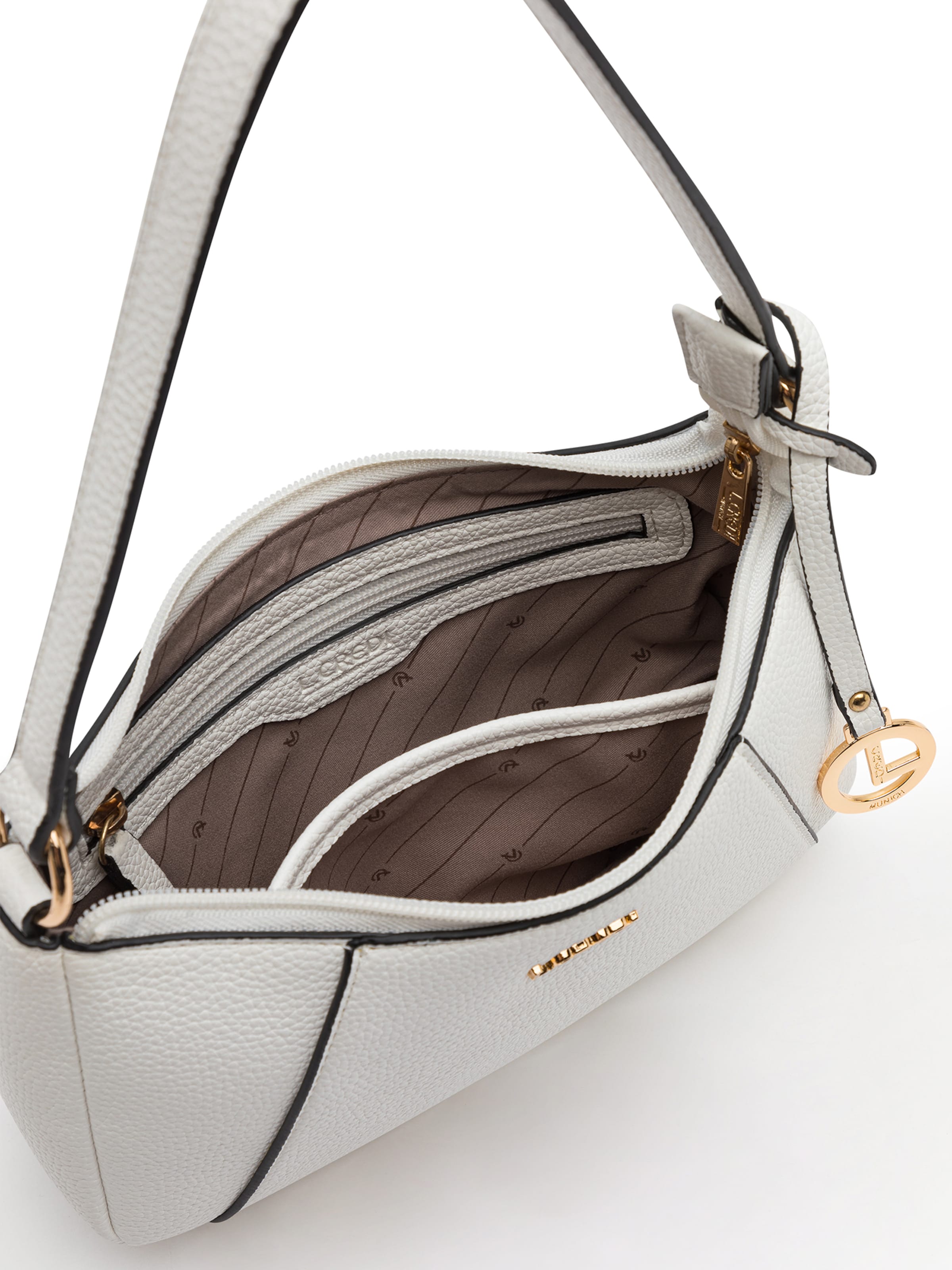 balta L.CREDI Rankinė ant peties 'Michaela'