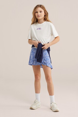 WE Fashion Kjol i blå