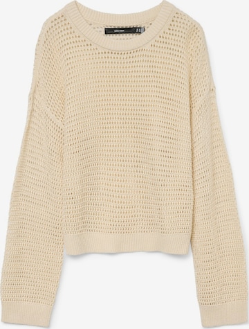 VERO MODA Pullover 'VMNEWMADERA' in Beige: Vorderseite