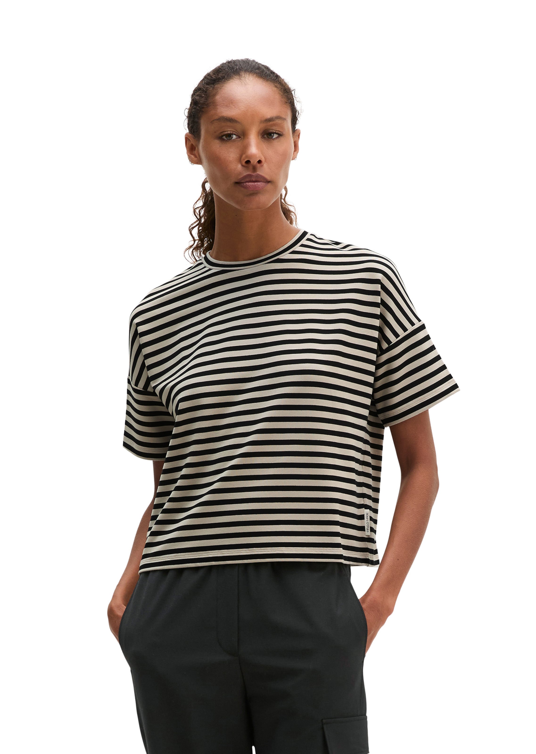 Marc O'Polo Shirt in Brown: front