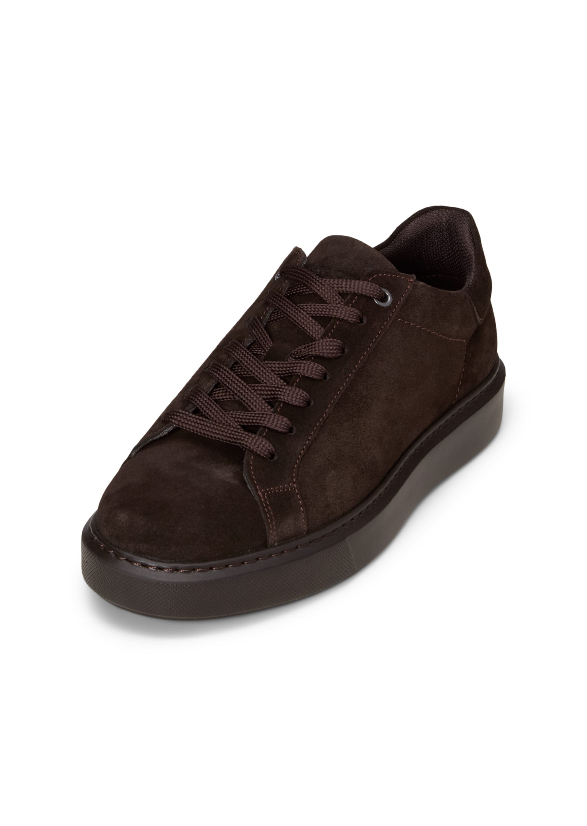 Marc O'Polo Sneakers laag 'Cedric ' in Bruin: voorkant