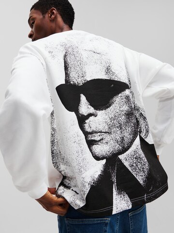 KARL LAGERFELD JEANS - Sudadera en blanco