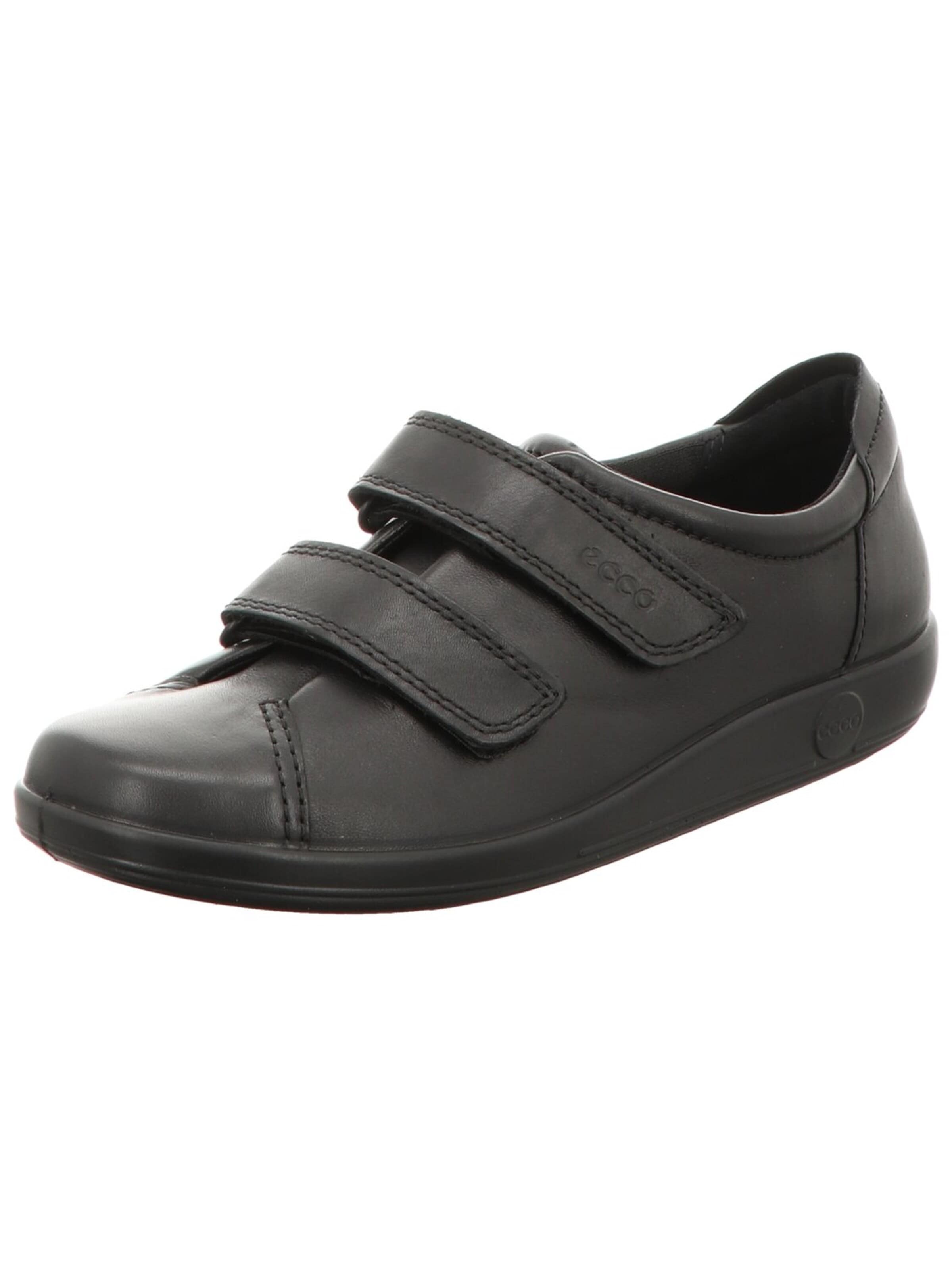 ECCO - Zapatillas sin cordones 'Slipper Damen 206513/56723 Glattleder in schwarz' en negro: frente