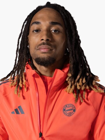 ADIDAS PERFORMANCE Athletic Jacket 'Teamline' in Orange