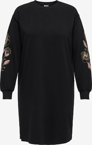 ONLY Carmakoma - Vestido 'CARTERESA' en negro: frente