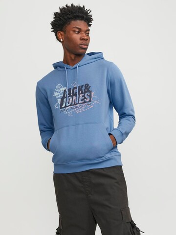 JACK & JONES Свитшот в Синий: спереди