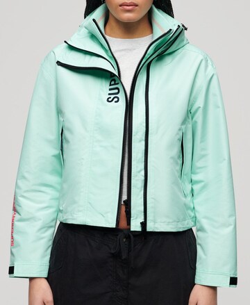 Veste mi-saison Superdry en vert