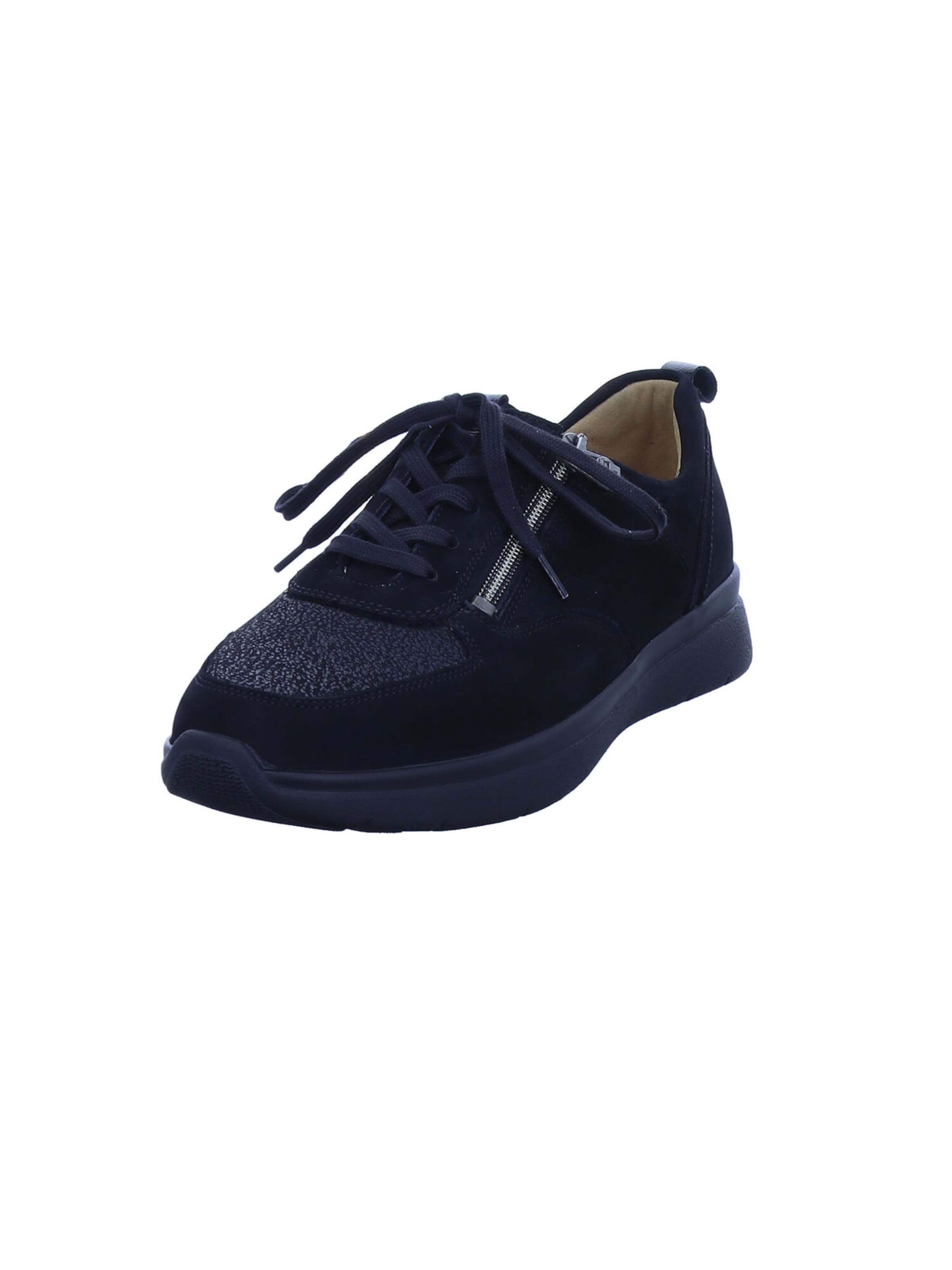 Ganter Sneaker  'Kira' in Schwarz: Vorderseite