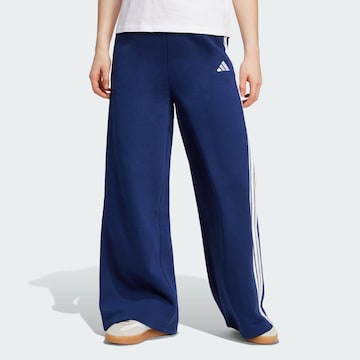 Wide Leg Pantalon de sport ADIDAS SPORTSWEAR en bleu : devant