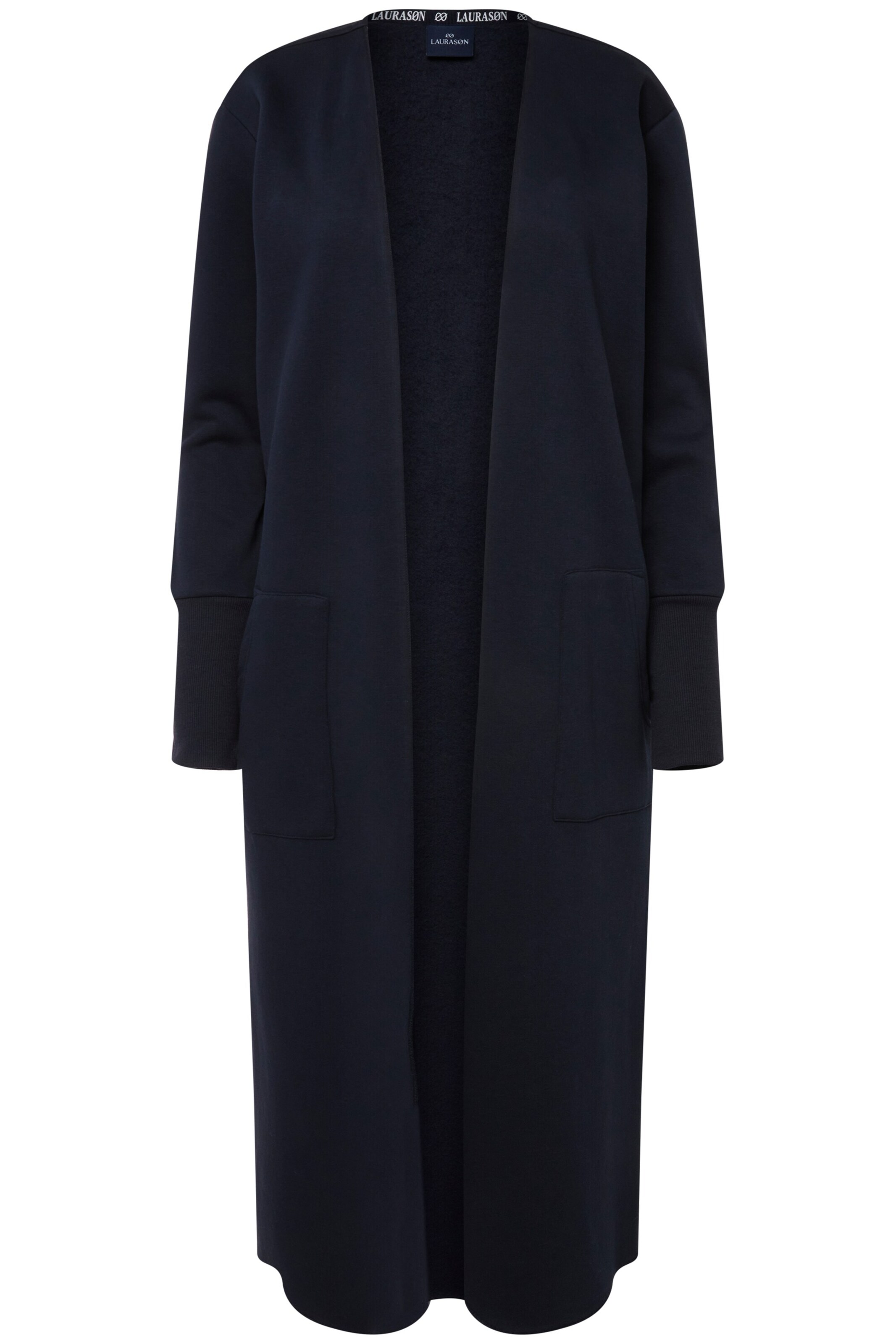 LAURASØN Sweatjacke in Blau: Vorderseite