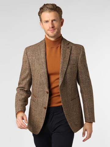 CARL GROSS Regular fit Suit Jacket 'Terry' in Brown: front