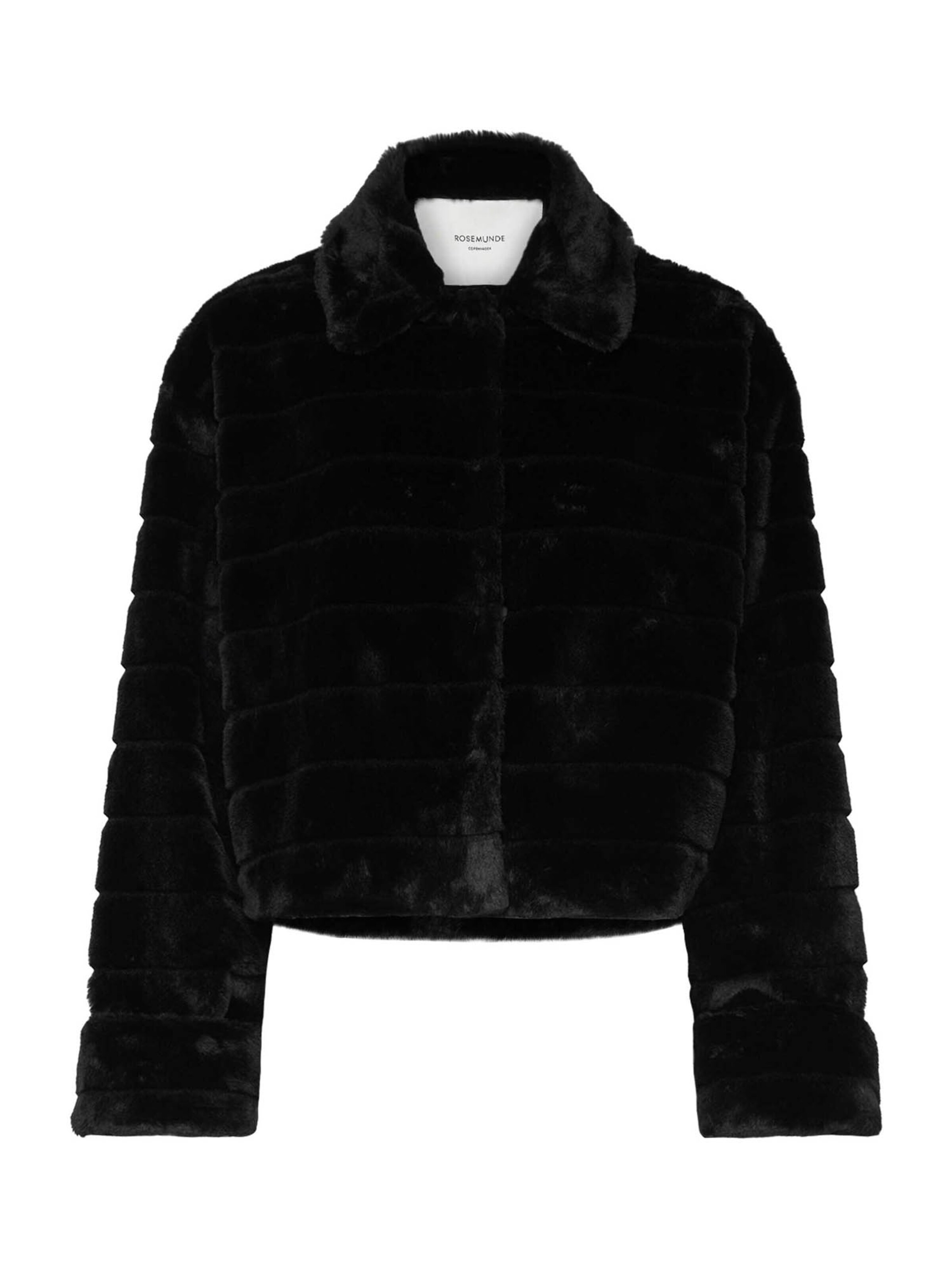 rosemunde Vinterfrakke 'Sunny' i sort: forside