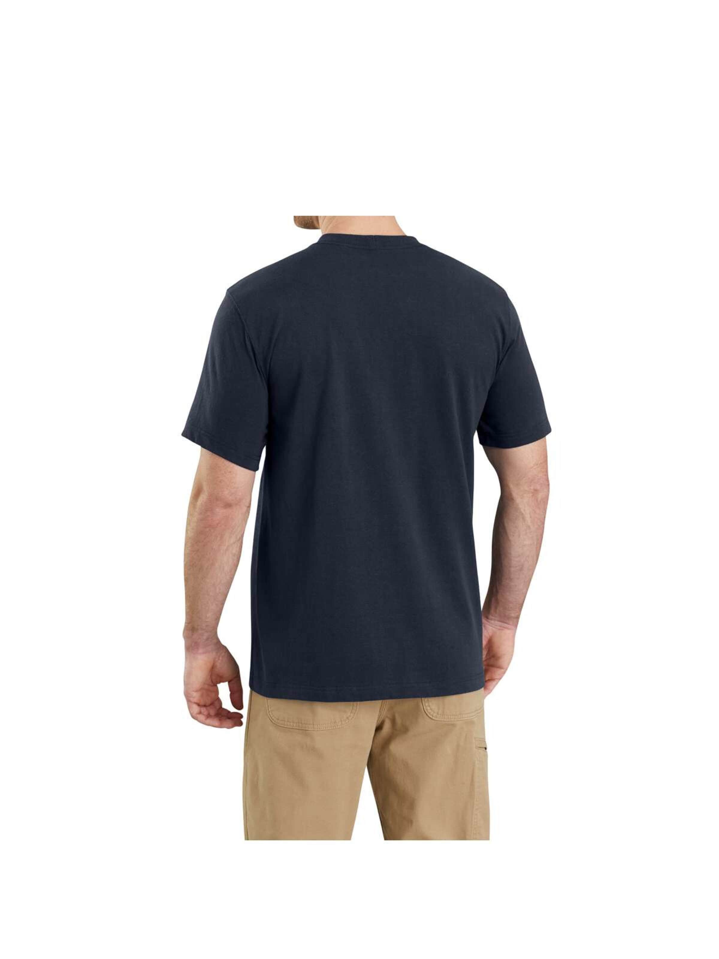 Carhartt WIP Shirt 'Pocket T-Shirt in Marineblau'‌‌‌‌‌‌‌‌ in Blau