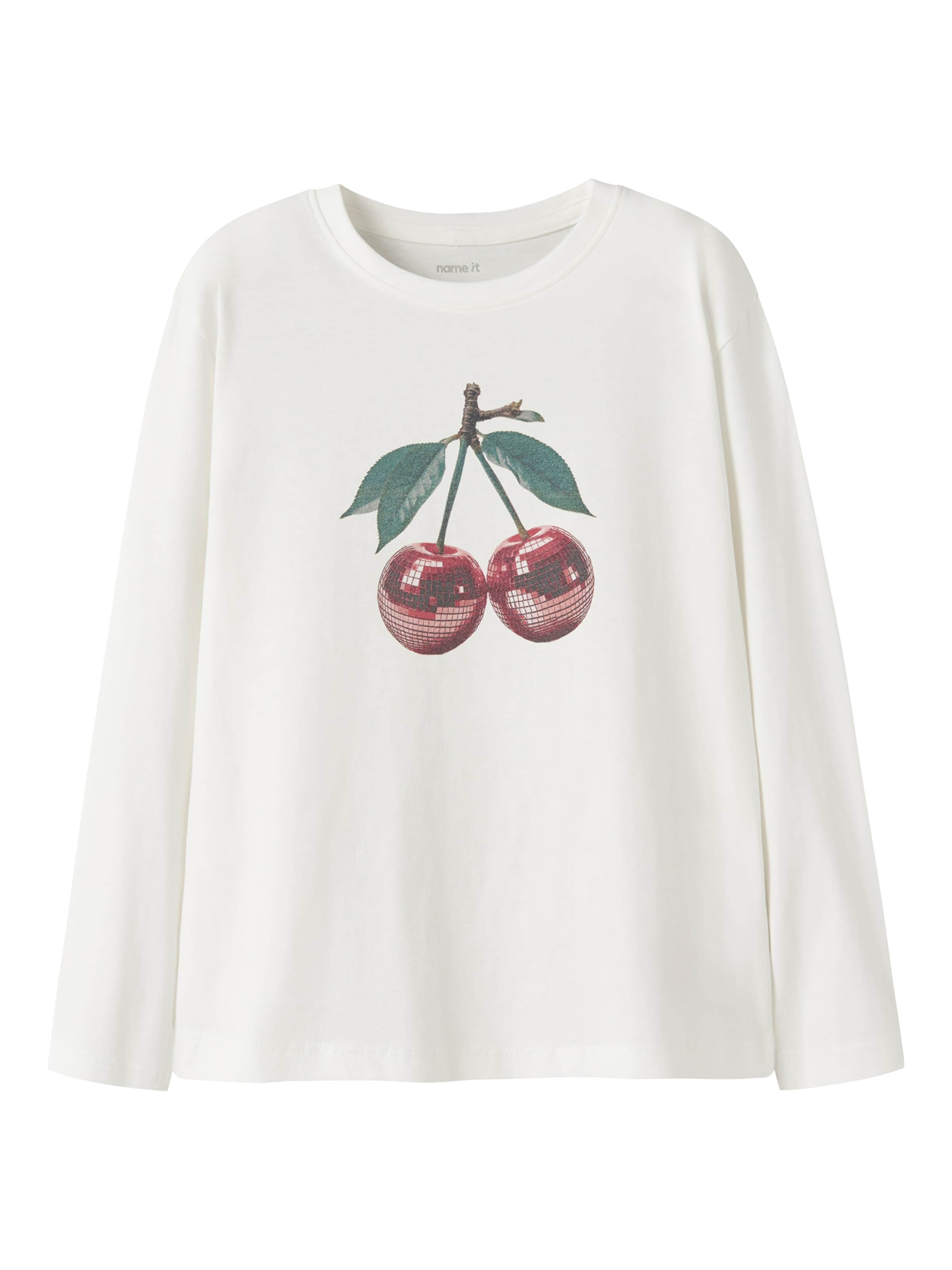 NAME IT Tričko 'NKFVOTEA' – bílá: přední strana